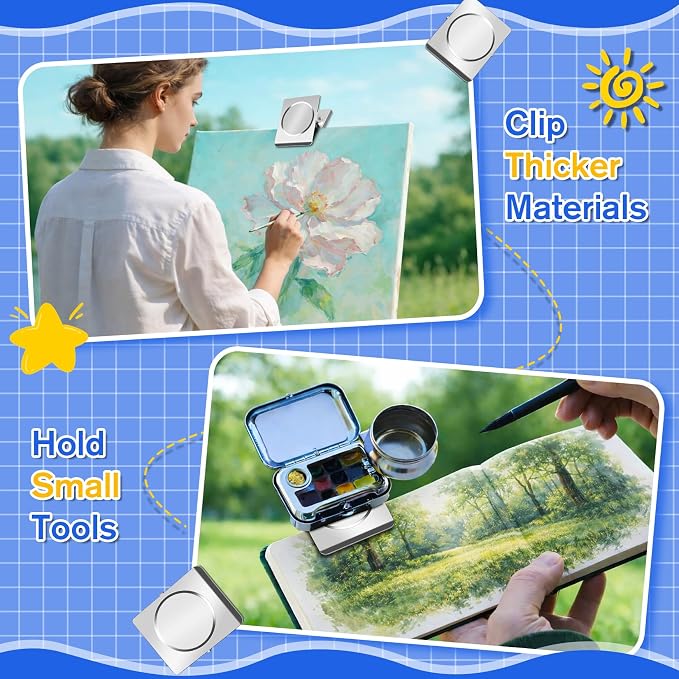 Grtard Strong Magnetic Clips, 2.2 Inch Extra Large Magnetic Clips Heavy Duty - Image 4
