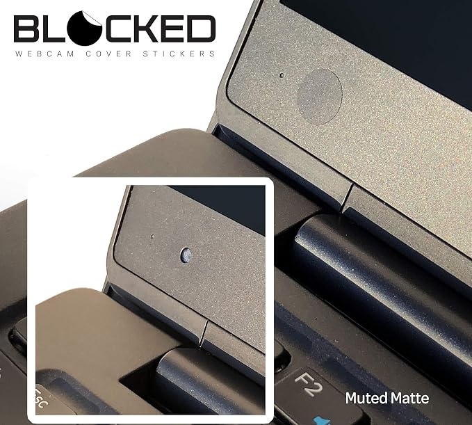 The Original Vinyl Webcam Cover Stickers | Restickable & Stackable Privacy - Image 4