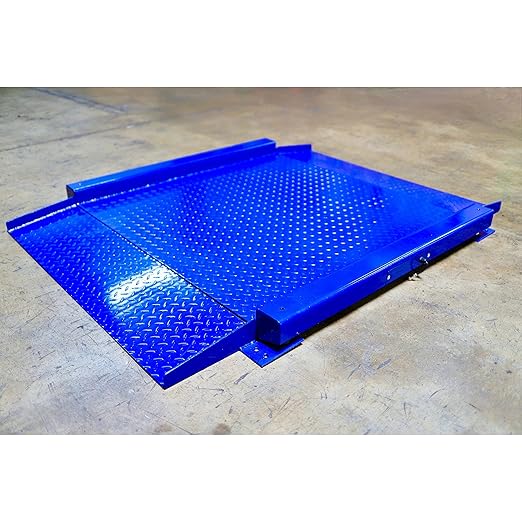 Liberty LS-917-R NTEP Low Profile Drum Scale with 3' x 3' (36" x 36") Platforms for Barrel Weighing, Regular LED Version | 1000 lbs x 0.2 lb