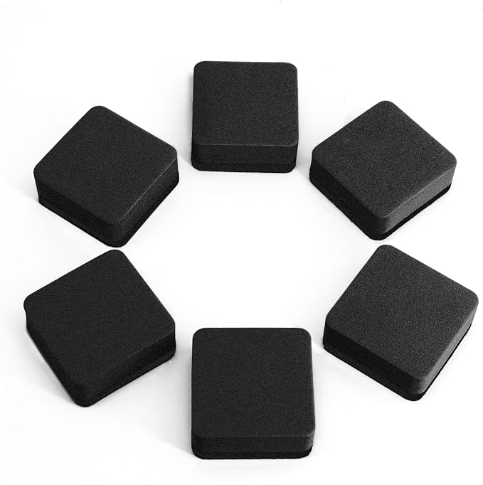 Dry Erase Erasers, IHPUKIDI 48 Pack Magnetic Whiteboard Dry Eraser Chalkboard - Image 3