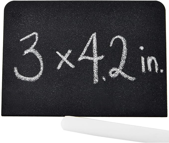 Juvale Metal Tabletop Chalkboard Signs - Image 4