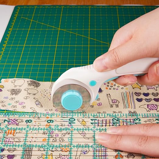 MANUFORE Quilting Ruler 15 x 60cm Sewing Acrylic Ruler Anti-Slip Metric Ruler - Image 3