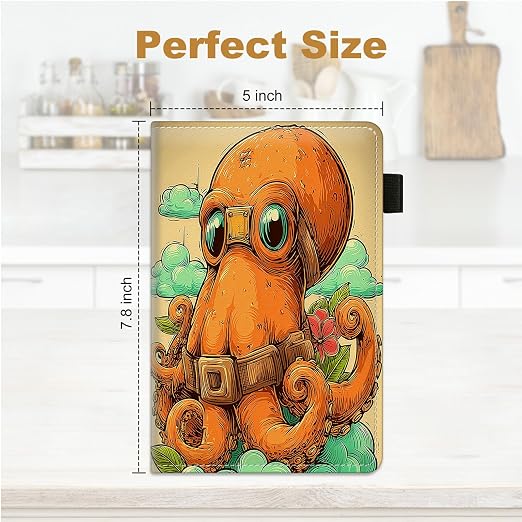 Orange Octopus Cute Server Book - Image 2