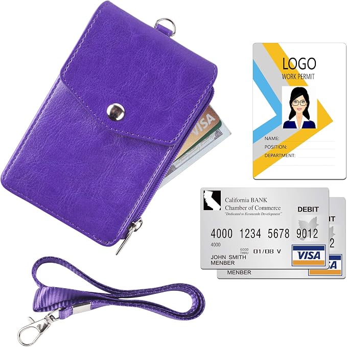 Teskyer Leather ID Badge Holder - Image 9
