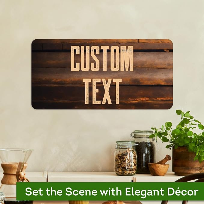 Custom Sign, Custom Street Sign, 11 Font Colors, 13 Font Styles, 4 Hole Options - Image 4