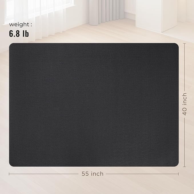 Office Chair Mat for Hard Floors, Heavy Duty Floor Protector Rolling Chairs for - Image 5