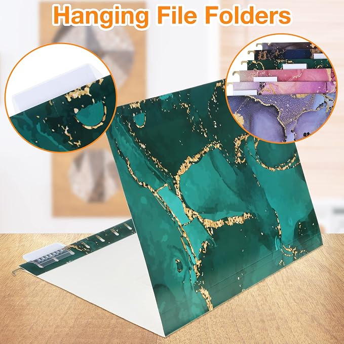 30 Pcs Hanging File Folder File Cabinet Organizer Letter Sized Hanging Folders - Image 4