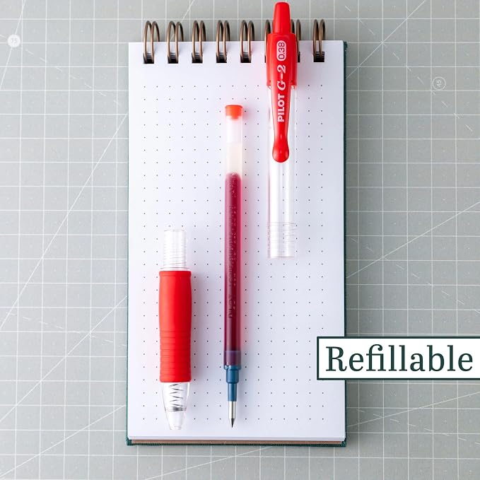 Pilot G2 Premium Gel Roller Pens, Ultra Fine Point 0.38 mm, Journaling & Office - Image 3