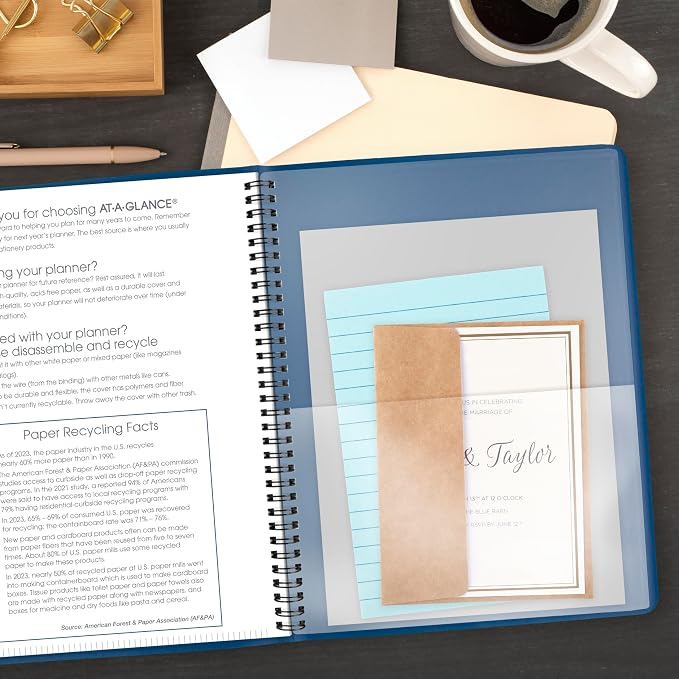 AT-A-GLANCE 2027 Appointment Book Planner, 8.25" x 11" - Image 4