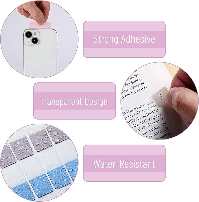 Mr. Pen- Sticky Index Tabs, 240 Pcs, Colorful Sticky Tabs for Notebooks, Page Markers, Page Tabs for Binders, Page Tabs Sticky Tabs for Books, Notebook Tabs, Book Sticky Tabs for Notebooks-DeskLoop Office