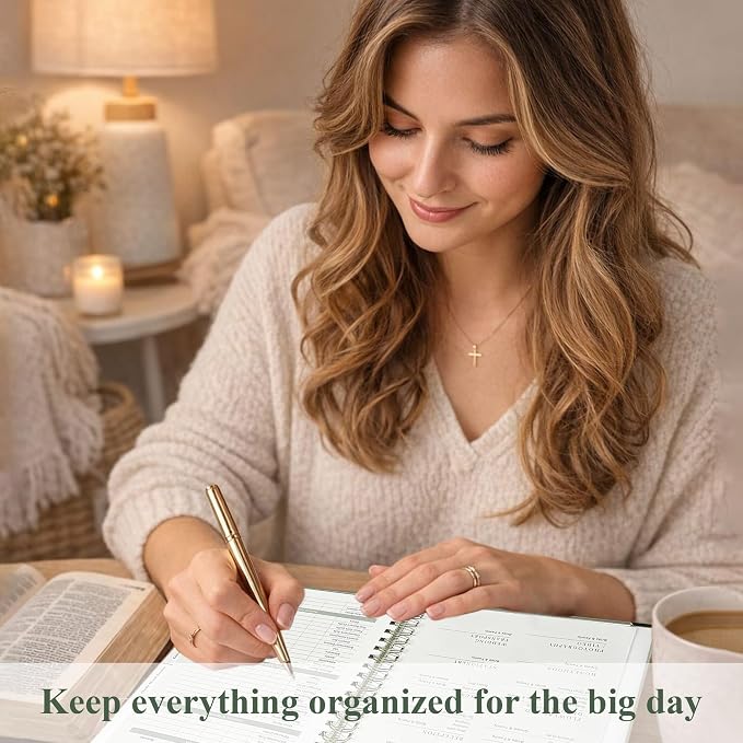 LADY&HOME Wedding Planner Book and Organizer - Image 6