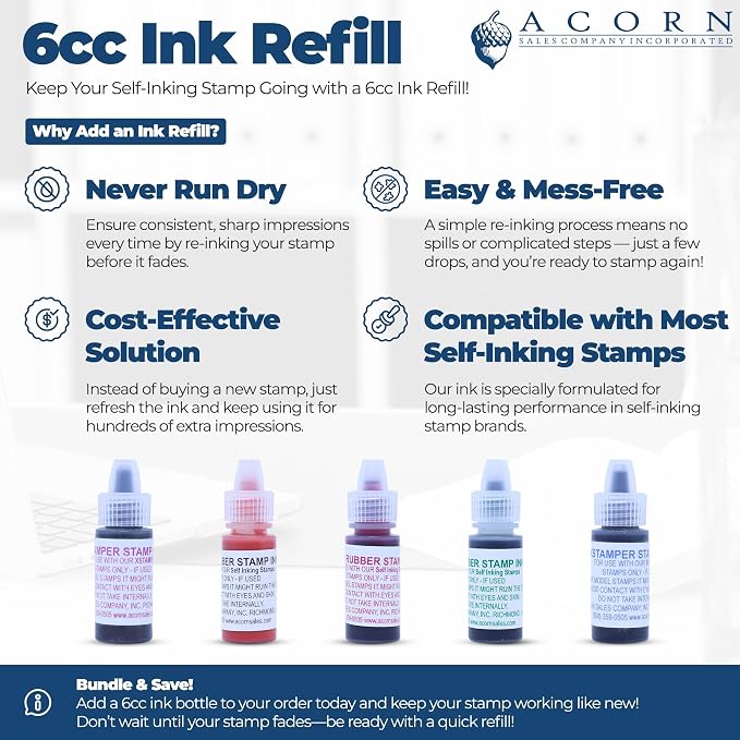 Chic Duplicate Self-Inking Stamp - Image 8