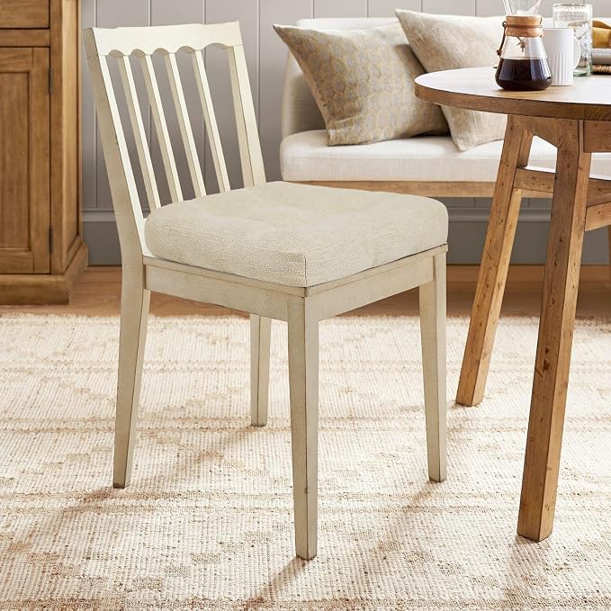 downluxe Chair Cushions for Dining Chairs 2 Pack, Tufted Indoor Chair Pads - Image 7