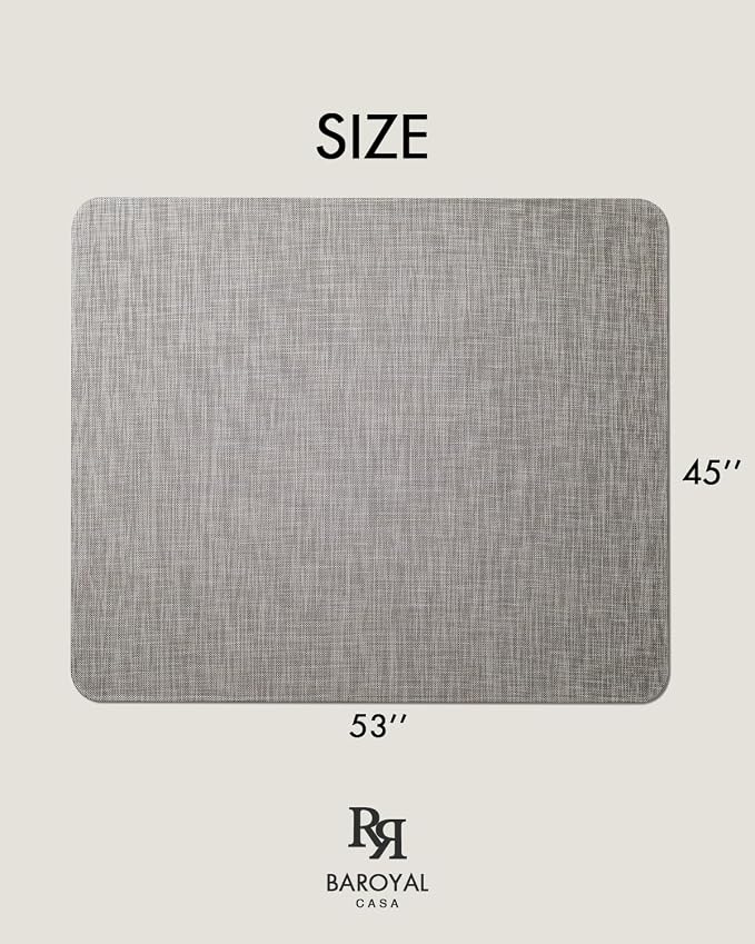 Baroyal Office Chair Mat for Hardwood Floor Under Desk Computer Rolling Chair - Image 6