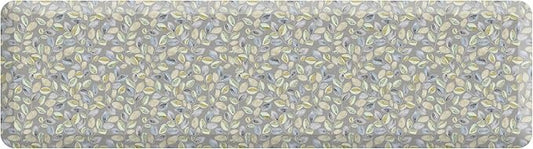 GelPro Anti-Fatigue Designer Comfort Kitchen Floor Mat Orchard Grey Lake 20x72-DeskLoop Office