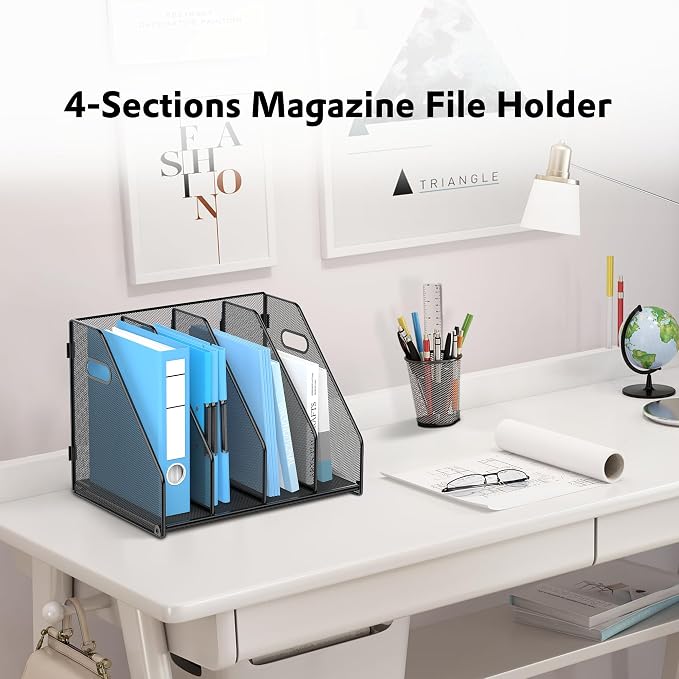SUPEASY Binder Organizer, Magazine File Holder - Image 5