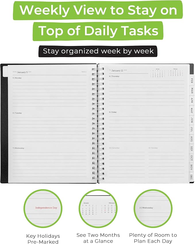 WallDeca 2026 Planner, Agenda Planner - Image 5