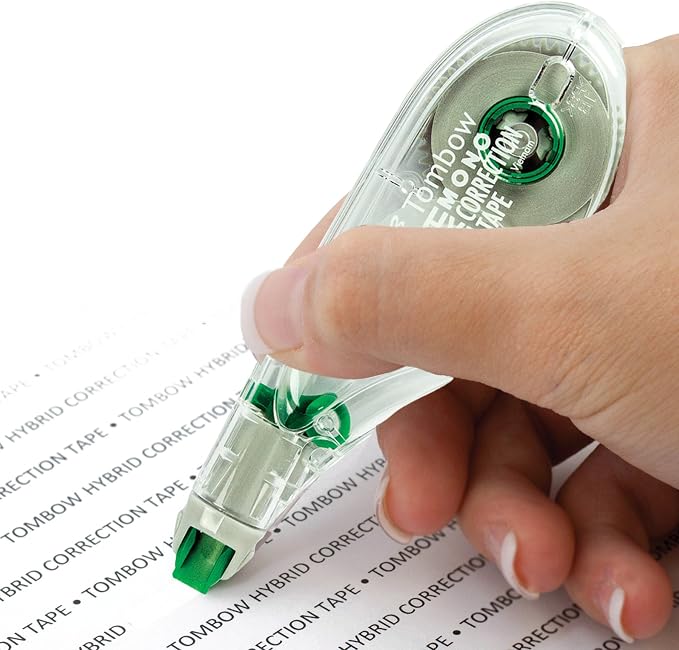 Tombow 68721 MONO Hybrid Correction Tape. Easy To Use Applicator - Image 4