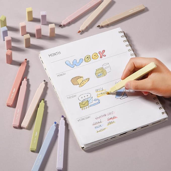 Mr. Pen- Aesthetic Highlighters No Bleed, 10 Pack, Cute Highlighters Assorted - Image 6