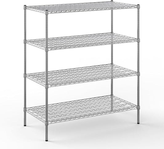 Regal Altair 24" Deep x 48" Wide x 54" Height Wire Shelving Kit | 4-Tier | NSF by Regal+Altair