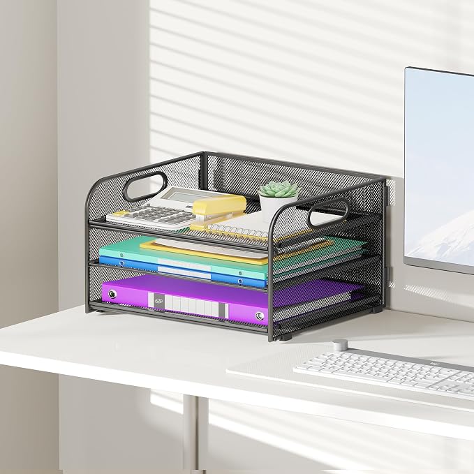 Cawukege 3 Tier Paper Organizer - Image 5