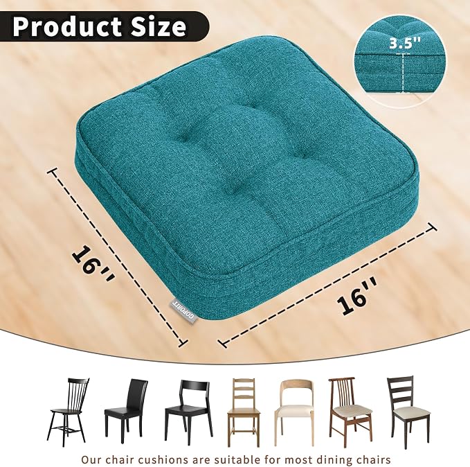 GOFORIT Memory Foam Cushion，Square Seat Cushions - Image 2