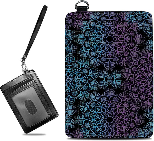 BWEGRHE Small Travel Wallets, RFID Blocking PU Leather Credit Card Holder by BWEGRHE