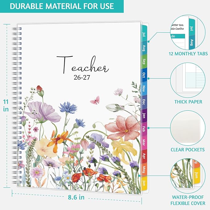 GoiUnlt Teacher Planner 2026-2027, JUL. 2026 – JUN. 2027, Lesson Planner - Image 5