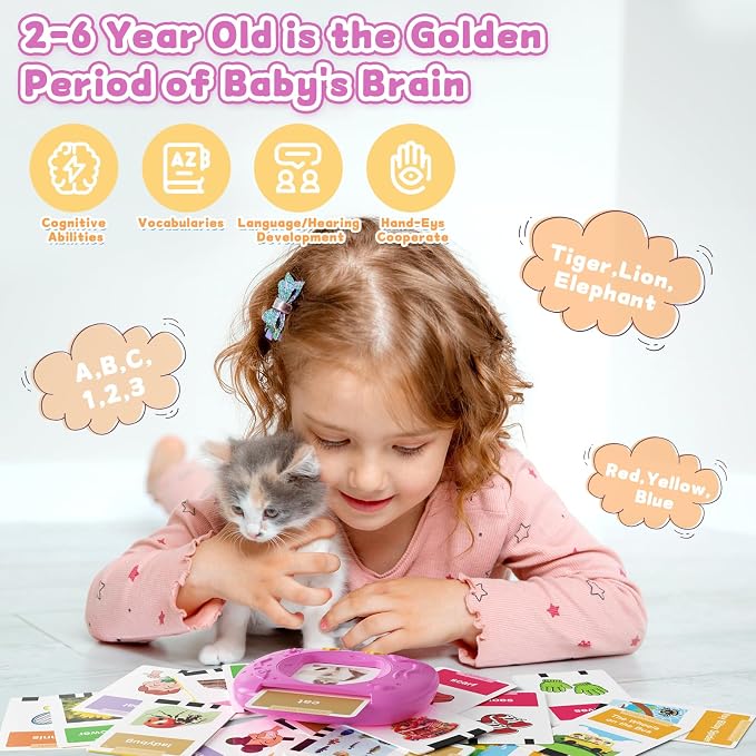 HOMESTEC Toddler Talking Flash Cards - Image 2