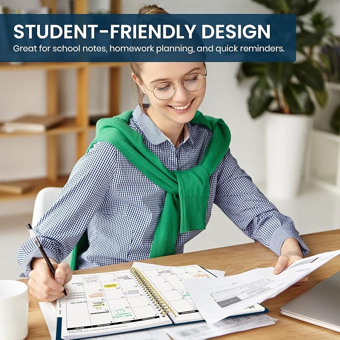 Planner 2026-2027, 8.5" x 11" Weekly and Monthly Academic Year Planner Calendar - Image 6