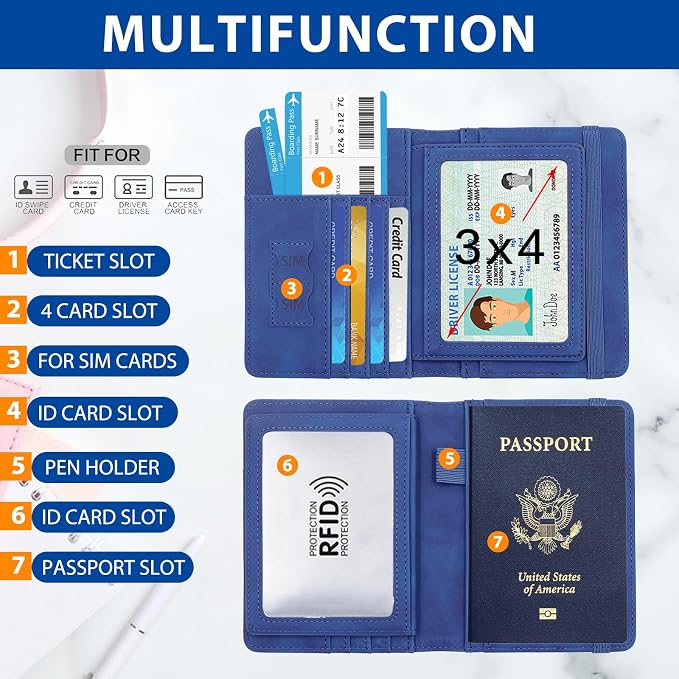 Melsbrinna Rfid Passport Holder - Image 3