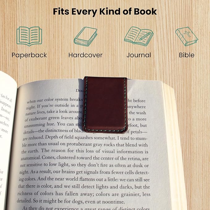 Havee Separador Leather Magnetic Bookmark - Image 6