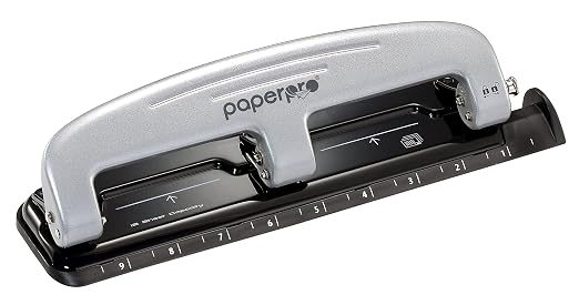 Bostitch Office inPRESS 12 Reduced Effort Three-Hole Punch - Image 11