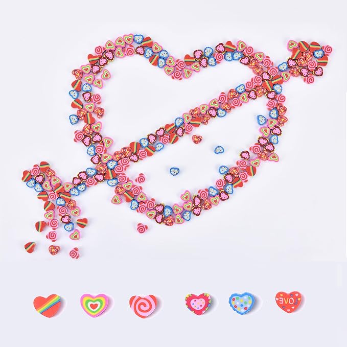 300PCS Mini Cute Pencil Erasers by QDXATIVP
