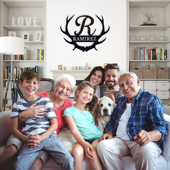 Personalized Monogram Antlers - Image 2