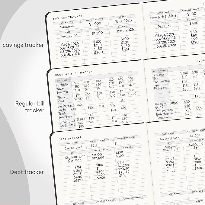 And Per Se Budget Planner, Budget Book - Image 5
