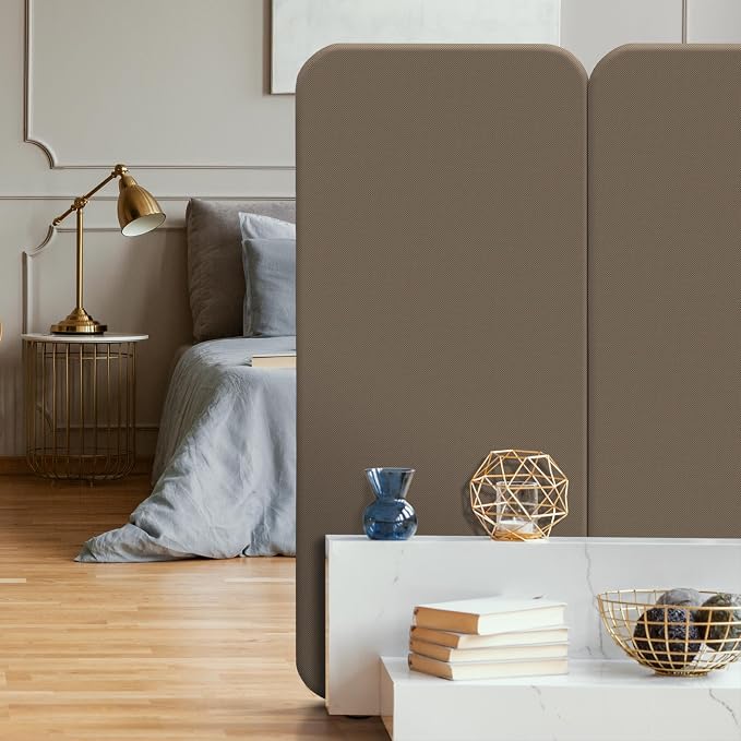 DECOLAB Standing Room Partition, Space Privacy Divider, Portable Wall Panel - Image 7