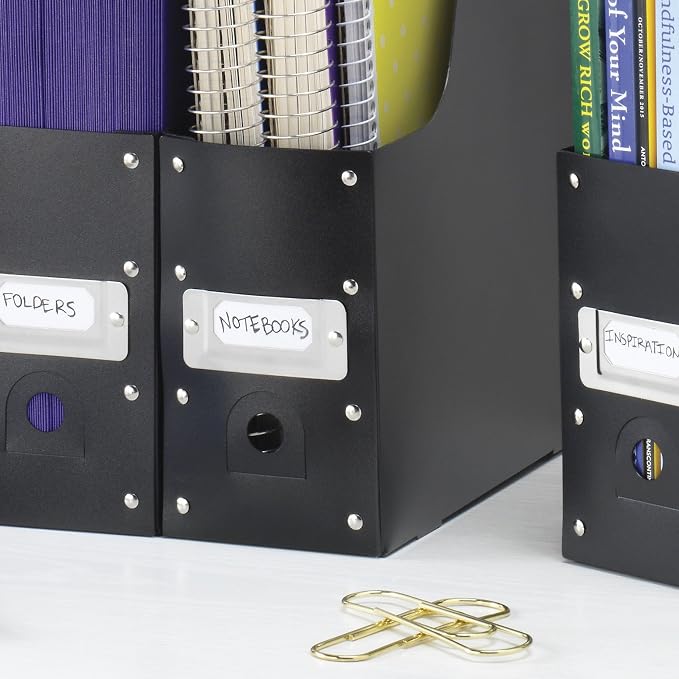 Whitmor Magazine Storage Desk Organizers - Image 5