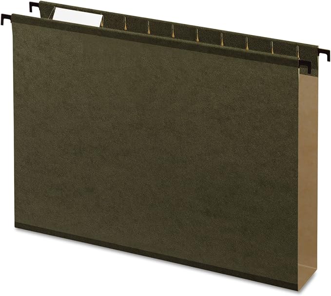 Pendaflex SureHook Reinforced Extra Capacity Hanging Folders, Standard Green by TOPSProducts
