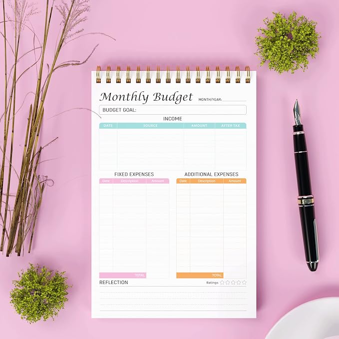 Monthly Budget Planner Notepad - Image 2