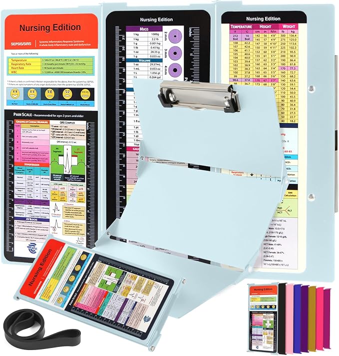 Nursing Clipboard Foldable by SCPrintingWorld