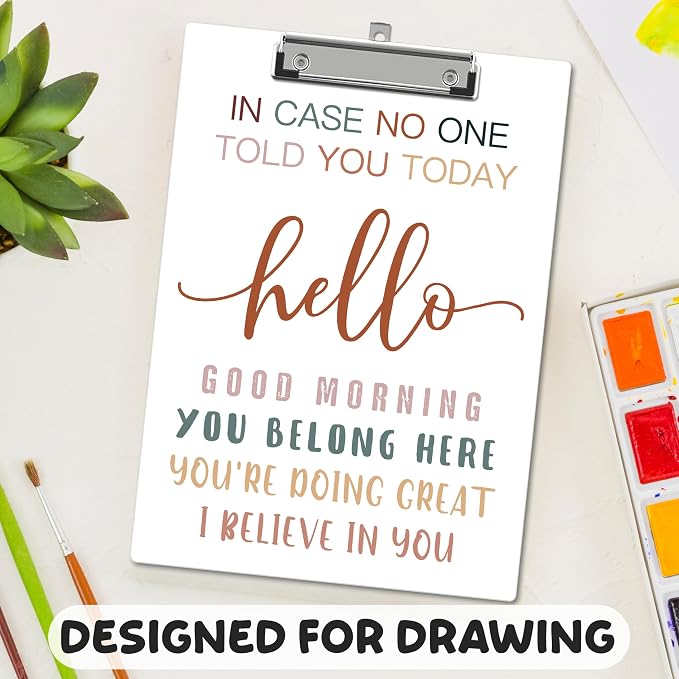 APIILVPQ Motivational Clipboard，Mental Health Clipboards - Image 6