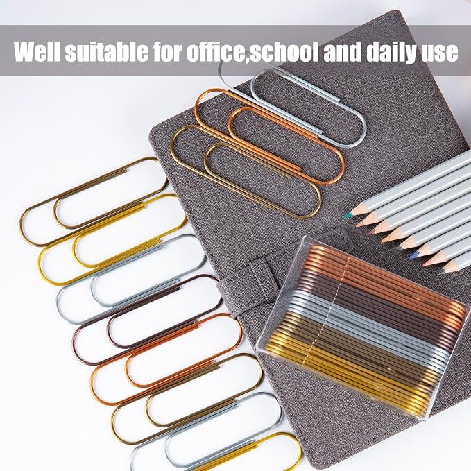 4" Inch Big Paper Clips - Image 3