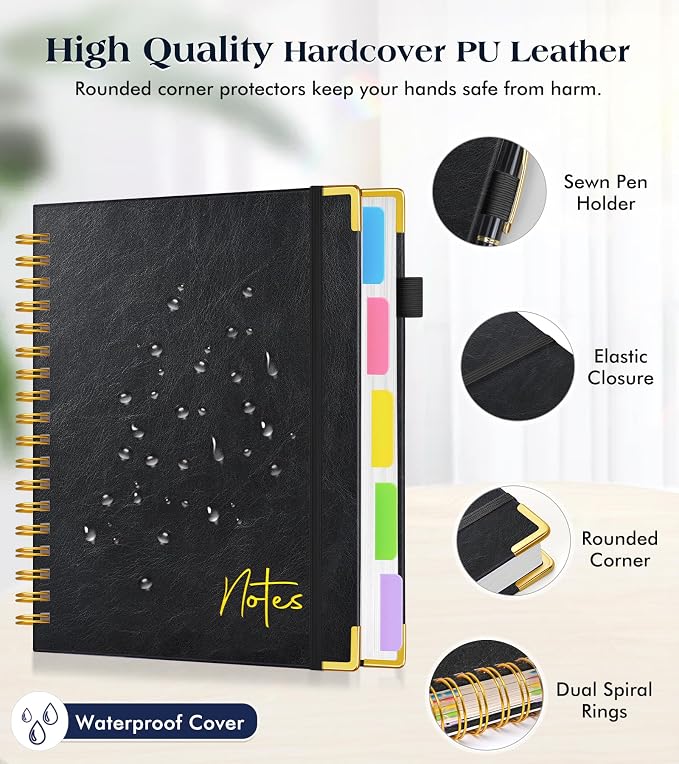 5 Subject Graph Paper Notebook - Image 2