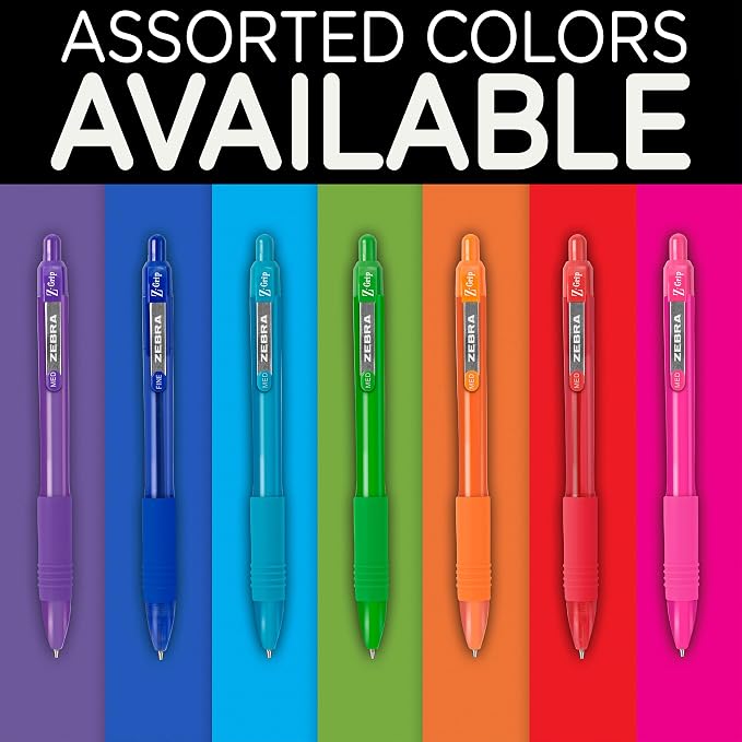 Zebra Pen Z-Grip Recycled Retractable Ballpoint Pens, Durable Metal Clip - Image 5