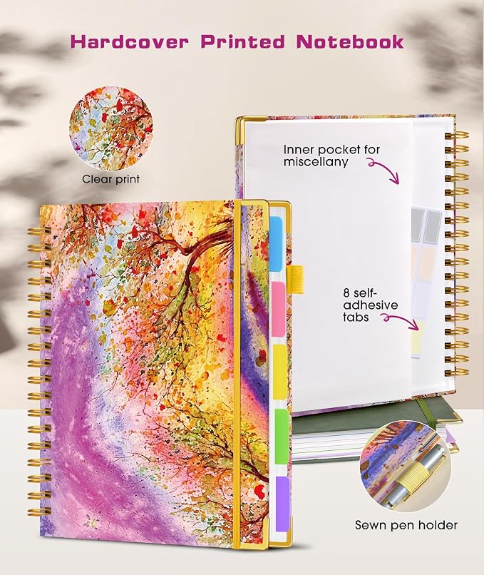 Hardcover Spiral Notebook Journal - Image 2