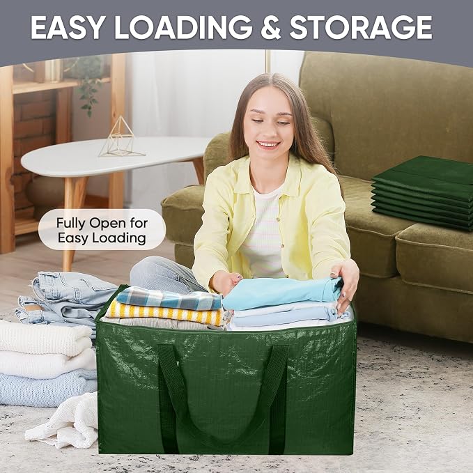 TICONN 6 Pack Extra Large Moving Bags Heavy Duty - Image 7