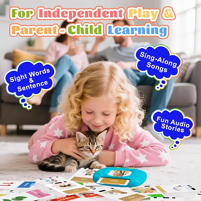 HOMESTEC Toddler Talking Flash Cards - Image 2