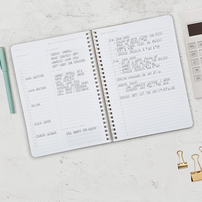 ZICOTO Beautiful Daily Planner And Notebook - Image 7