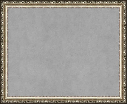Amanti Art Silver Framed Magnetic Board 18x22 Small Vision Board by AmantiArt